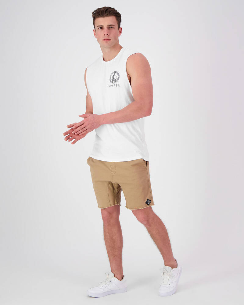 Sparta Scratch Muscle Tank for Mens