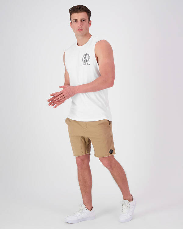 Sparta Scratch Muscle Tank for Mens