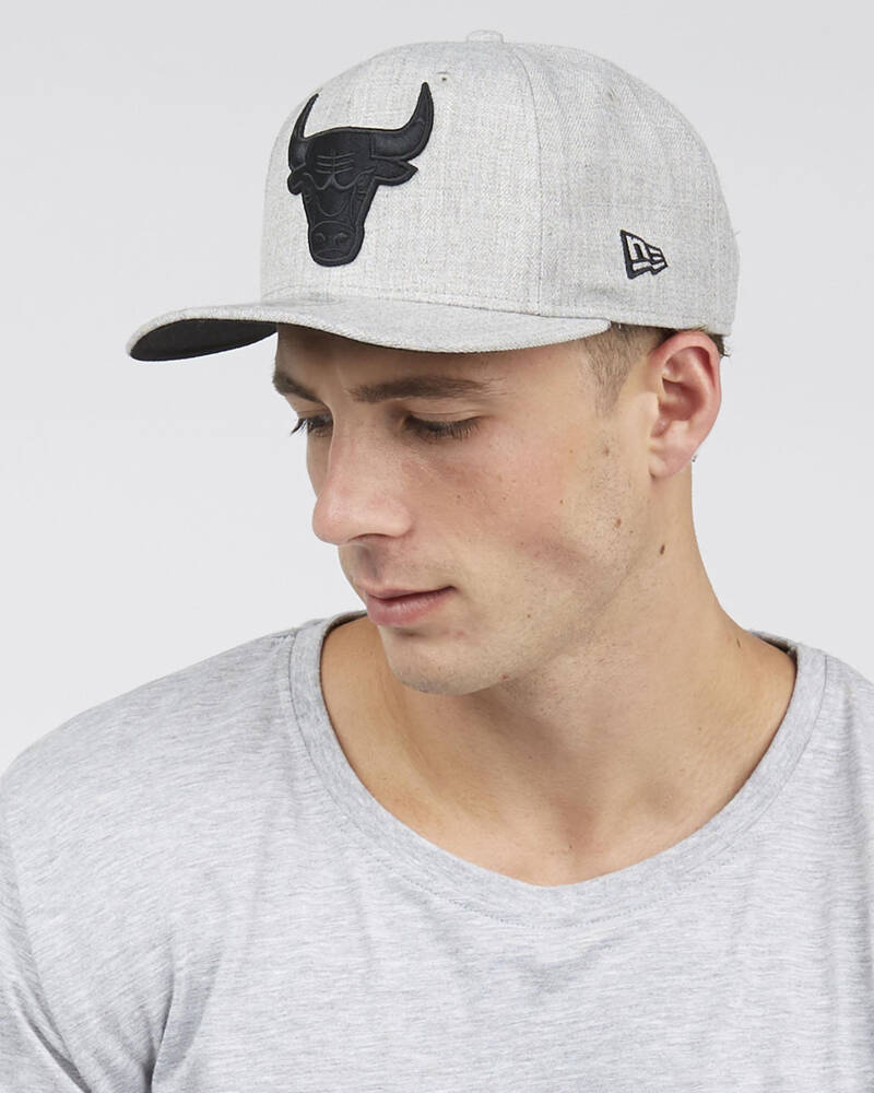 New Era Chicago Bulls Black Out Cap for Mens