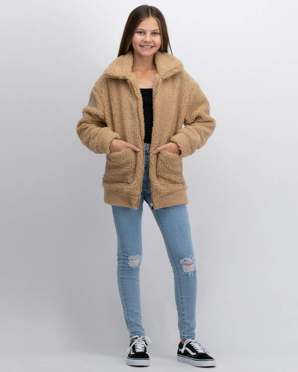 Ava And Ever Girls Teddy Jacket for Womens