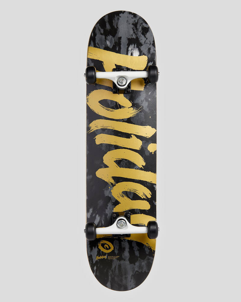 Holiday Skateboards Holiday Tie Dye 8.25" Complete Skateboard for Mens