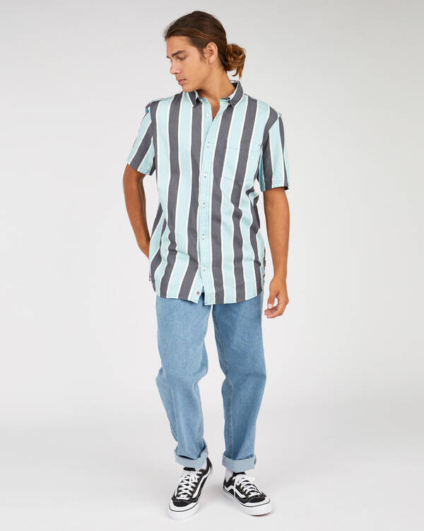 Element Icon Stripe Shirt for Mens
