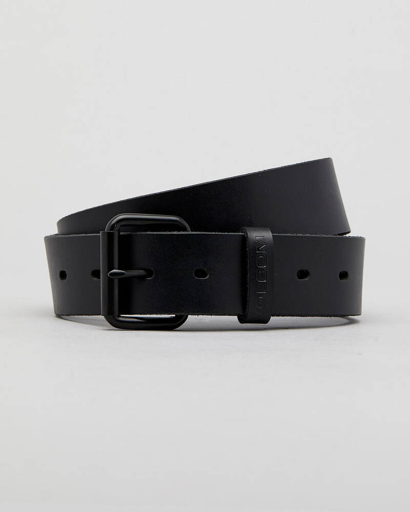 Volcom Straight Leather Belt for Mens