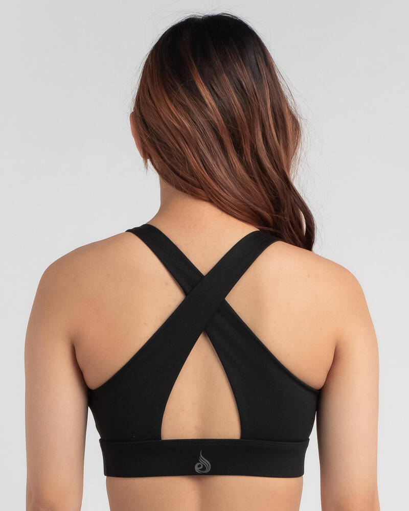 Ryderwear Staples Cross Over Sports Bra for Womens