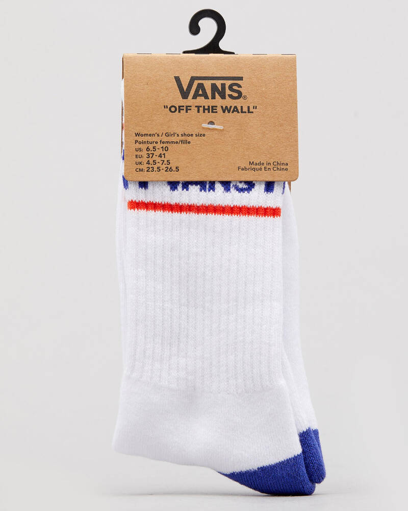 Vans Womens Girl Gang Crew Socks for Womens