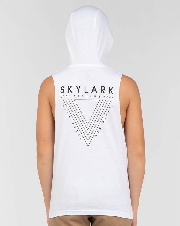 Skylark Boys' Bermuda Hooded Muscle Tank for Mens