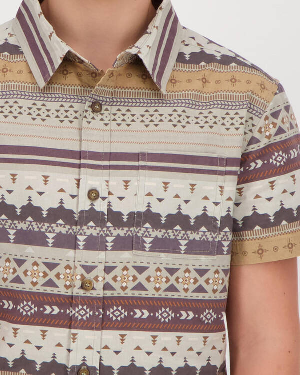 Skylark Boys Navajo SS Shirt for Mens