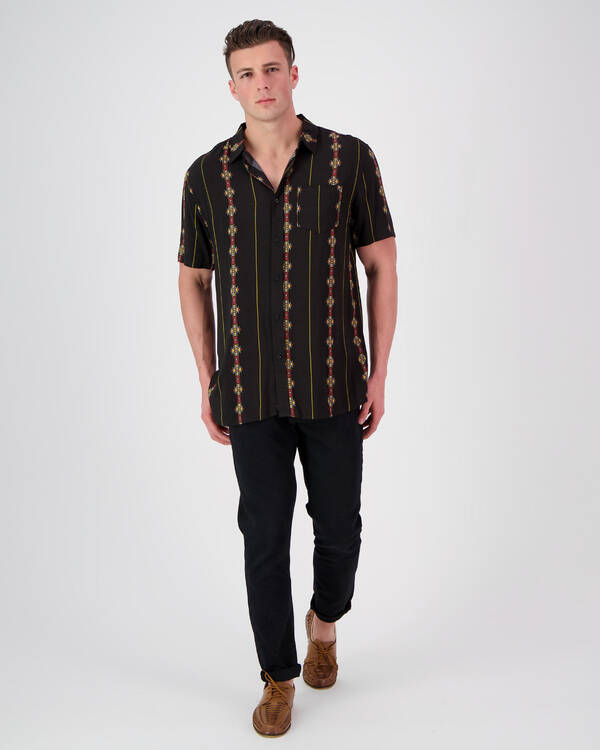 Lucid Aztecs Short Sleeve Shirt for Mens