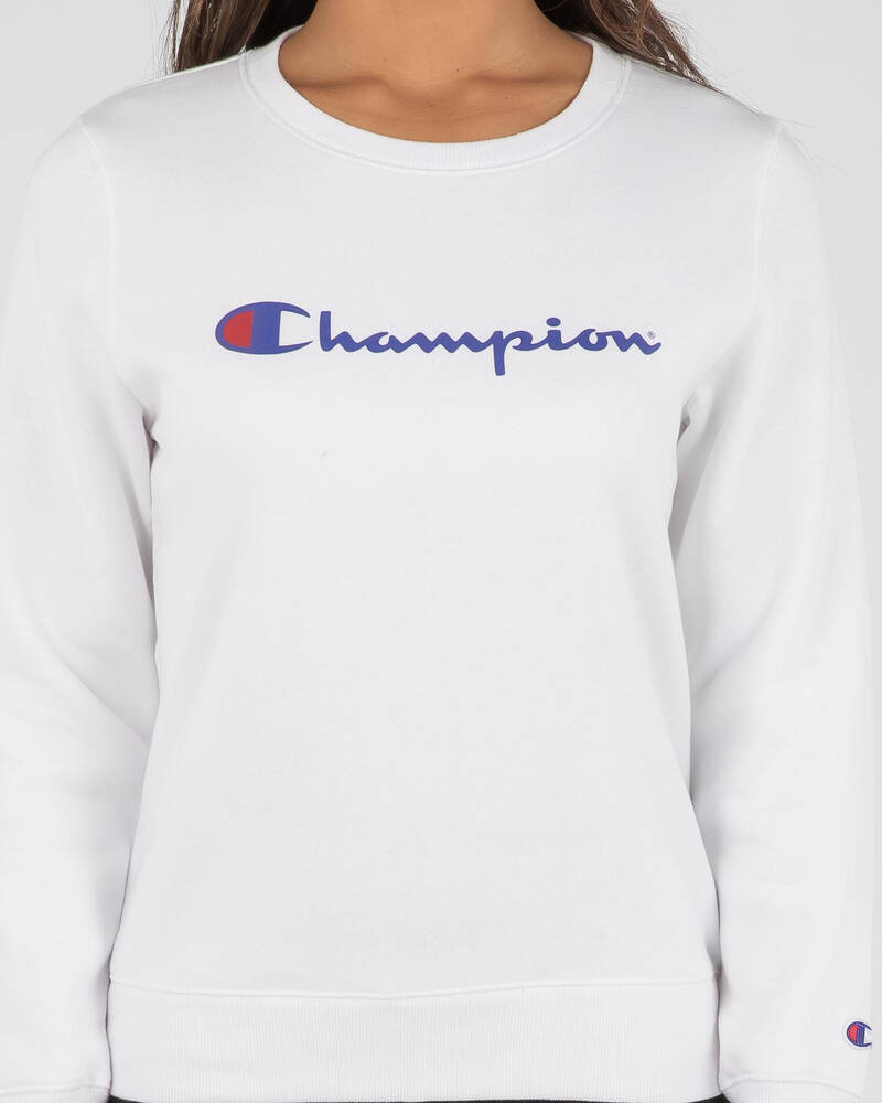 Champion Logo Sweatshirt for Womens