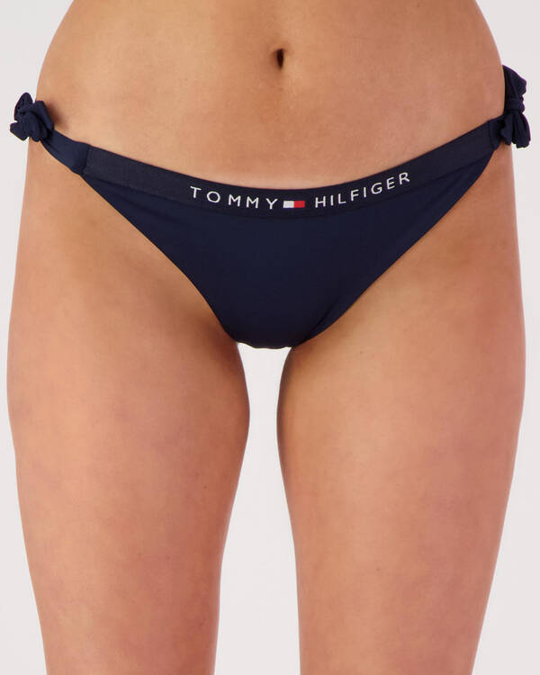 Tommy Hilfiger Core Solid Logo Bikini Bottom for Womens