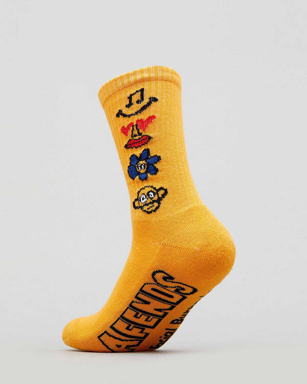 Afends Social Burnout Socks for Mens