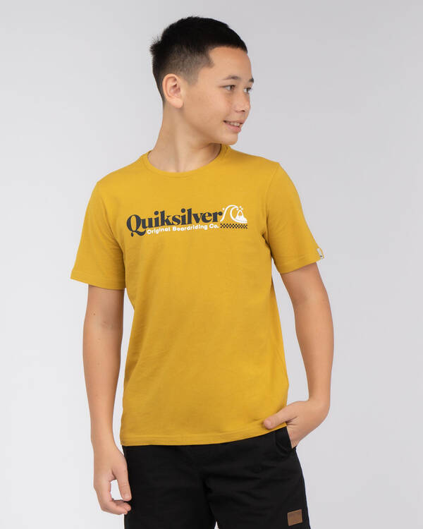 Quiksilver Boys' Check Yo Self T-Shirt for Mens