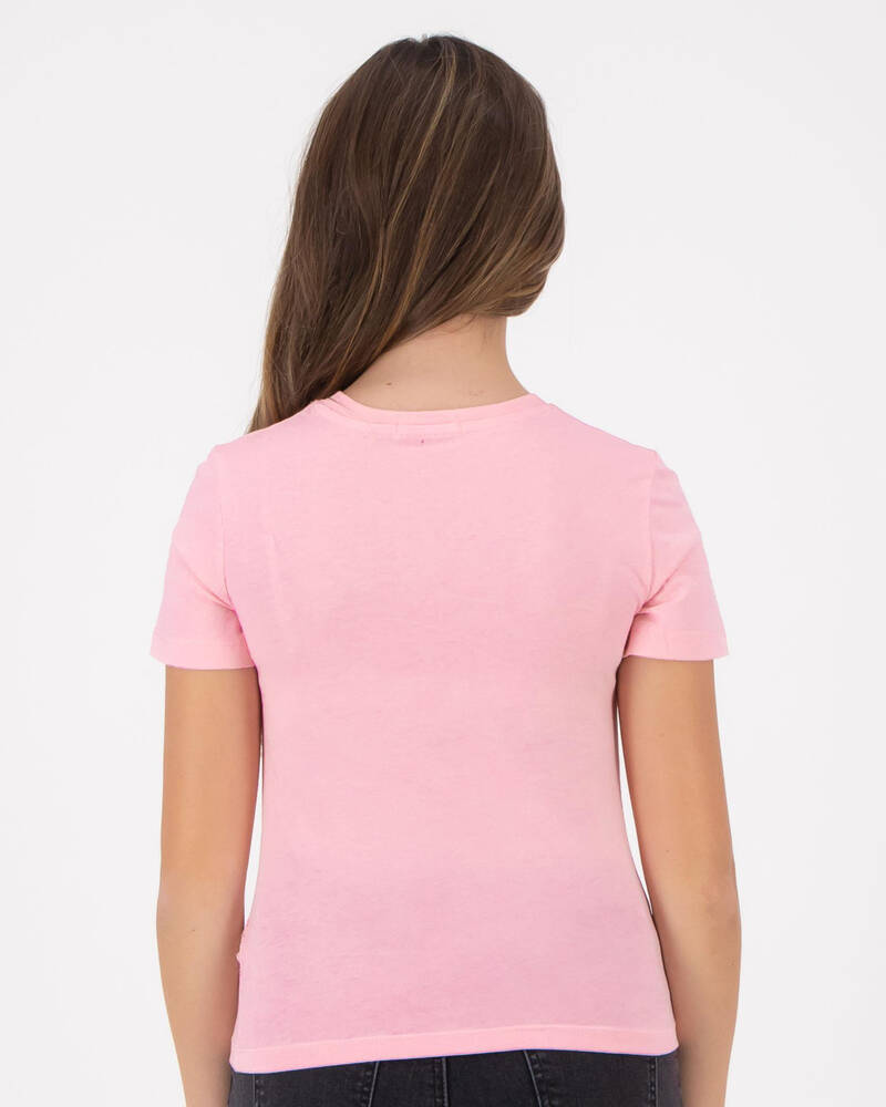 Calvin Klein Girls' Monogram Logo T-Shirt for Womens