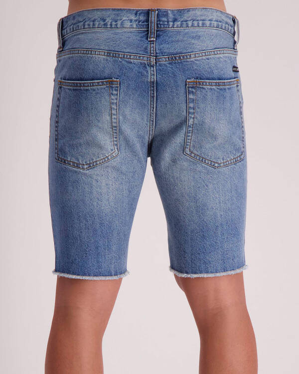 Skylark Patched Denim Shorts for Mens