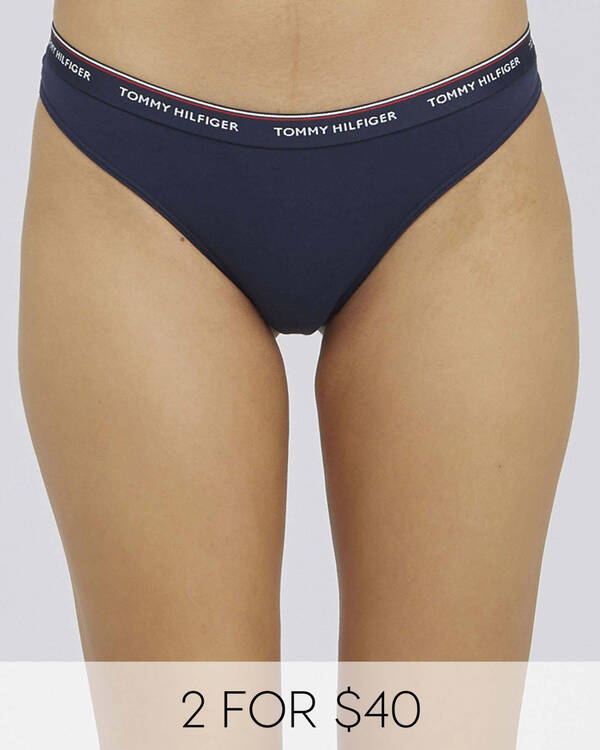 Tommy Hilfiger Essentials Thong for Womens