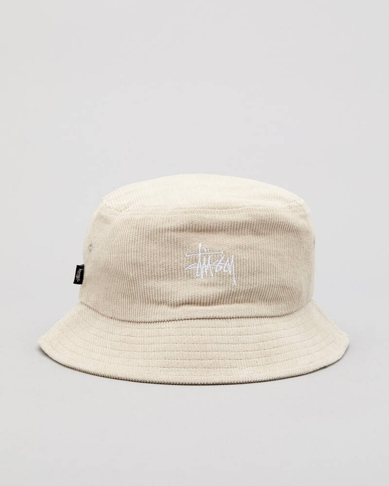 Stussy Graffiti Cord Bucket Hat for Womens