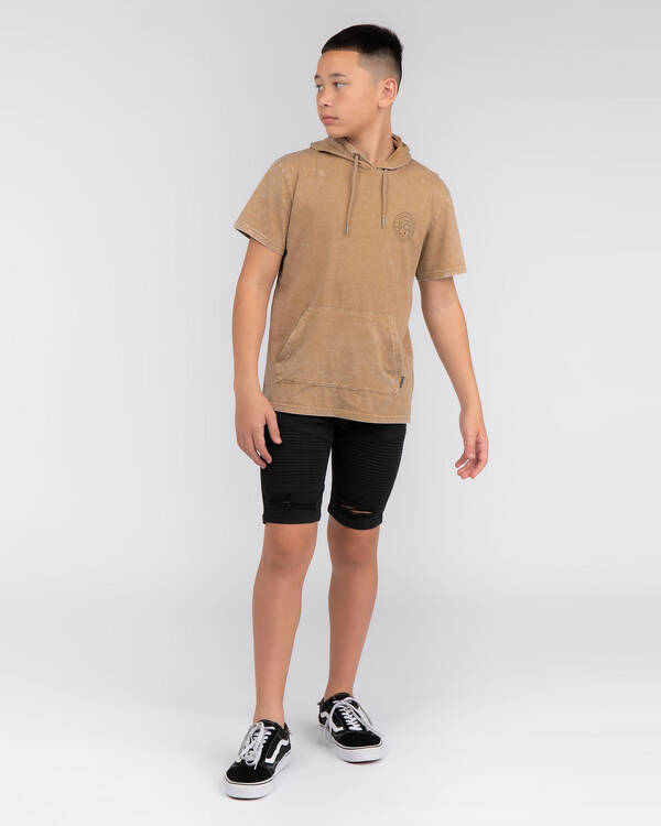 Lucid Boys Glow Hooded T-Shirt for Mens
