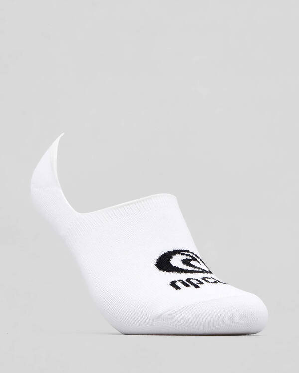 Rip Curl Womens Logo Invisible Socks for Womens