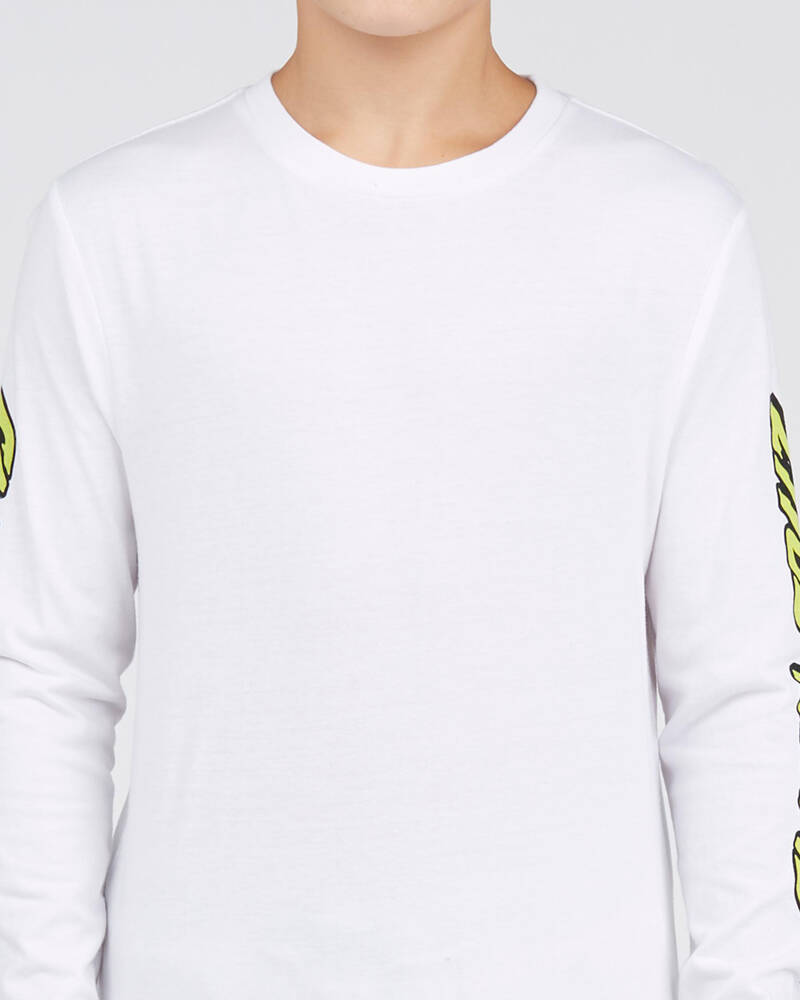 Santa Cruz Boys Rob Hand Long Sleeve T-Shirt for Mens