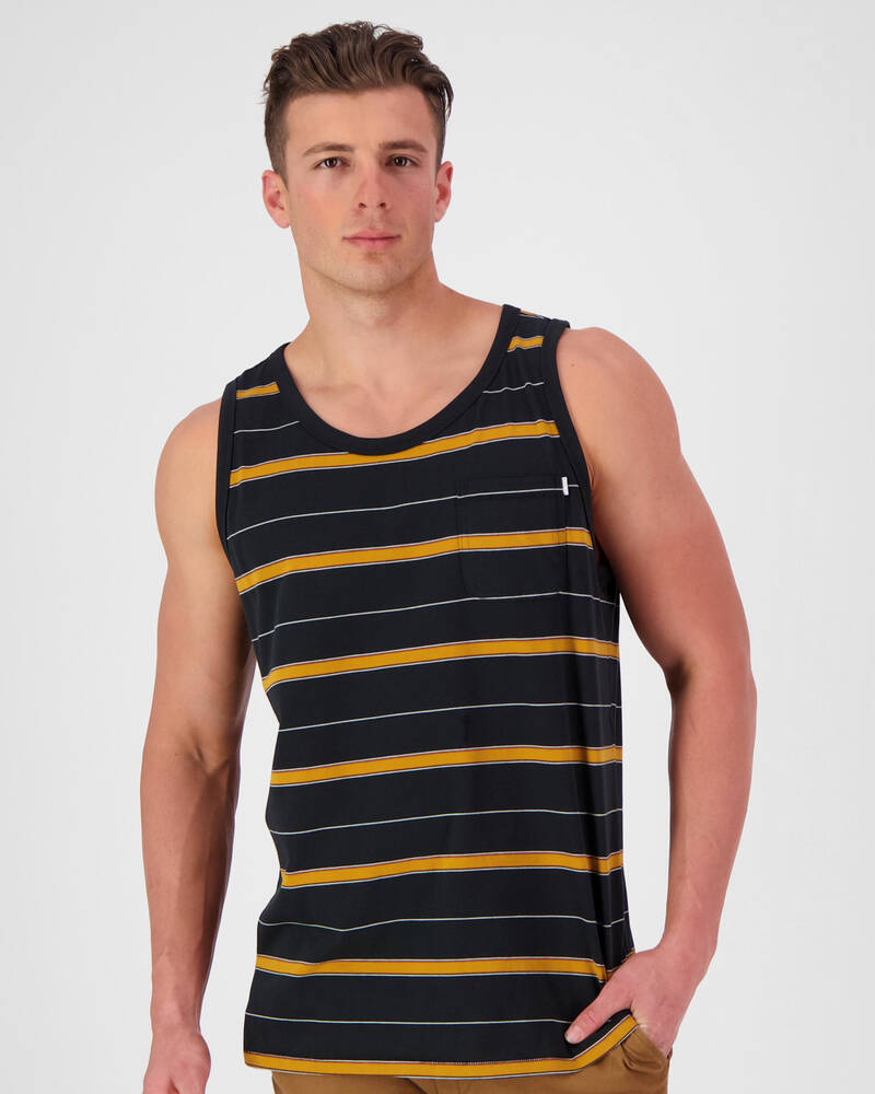 Hurley Harvey Stripe Tank Top for Mens