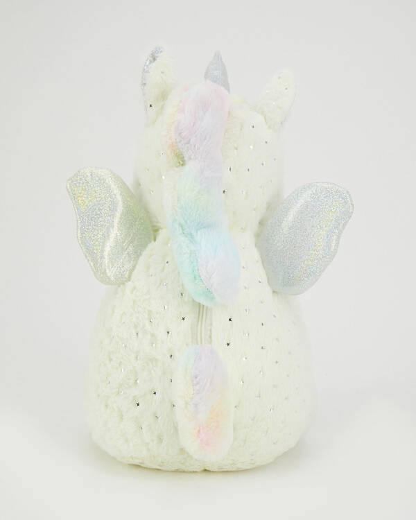 Mooloola Coco Unicorn Star Plush with Internal Blanket for Womens