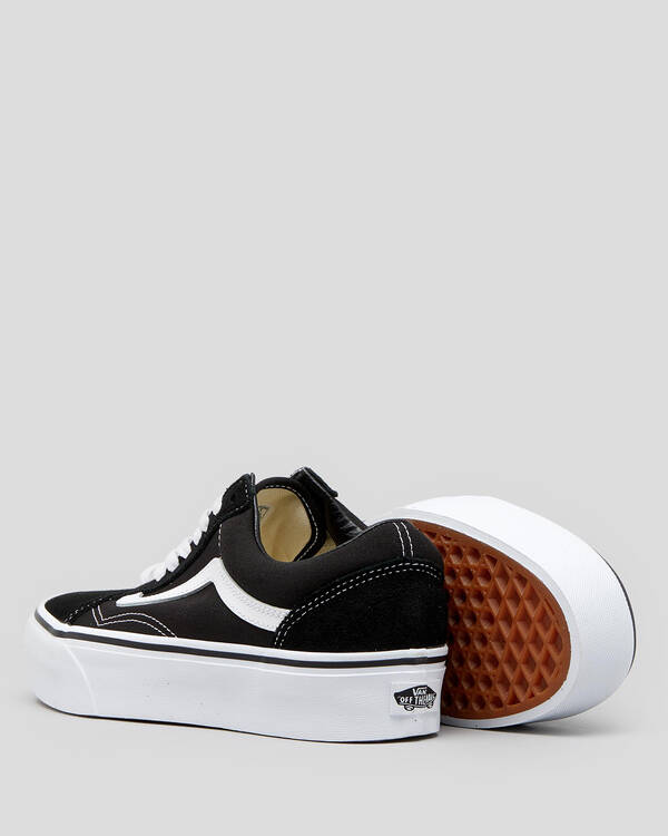 Vans Womens Old Skool Platform Shoes for Womens