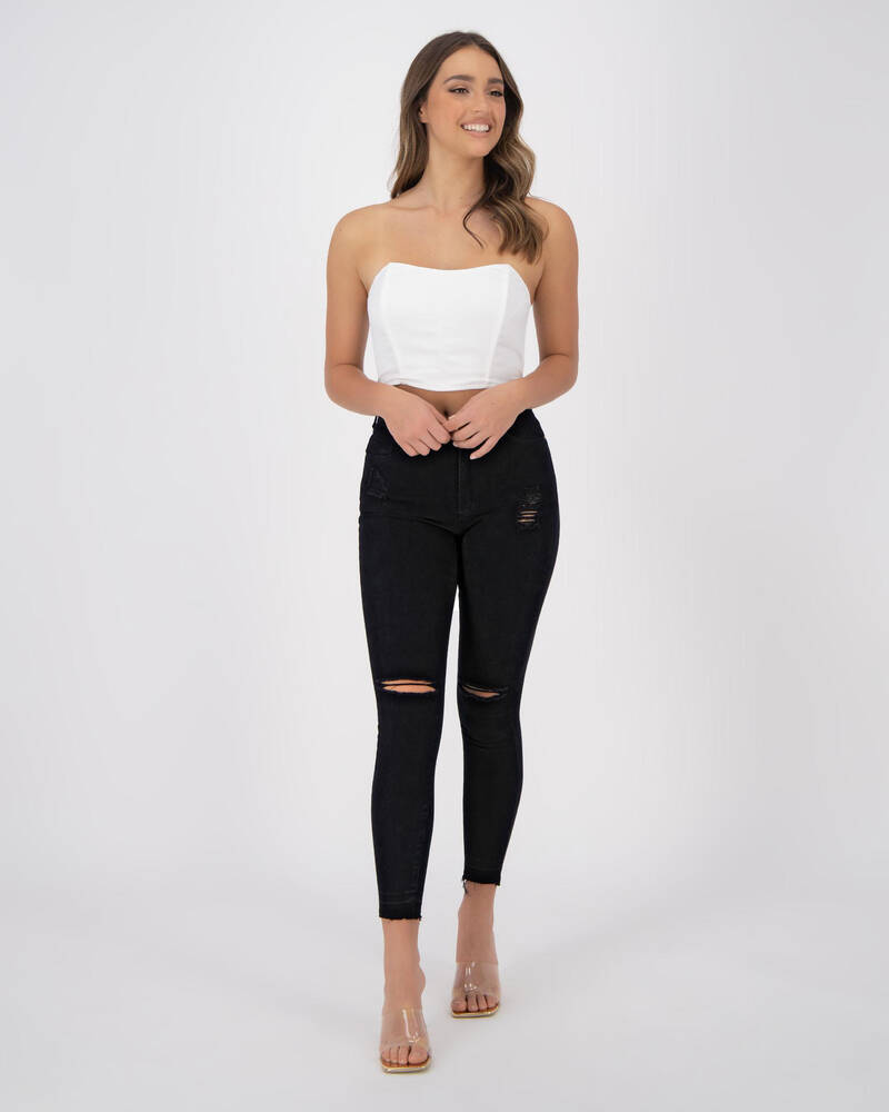 Ava And Ever Beautiful Day Bustier Top for Womens