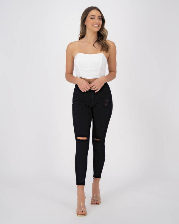 Ava And Ever Beautiful Day Bustier Top for Womens