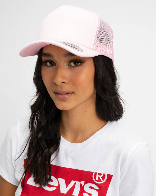 Flexfit High Crown Trucker Cap for Womens