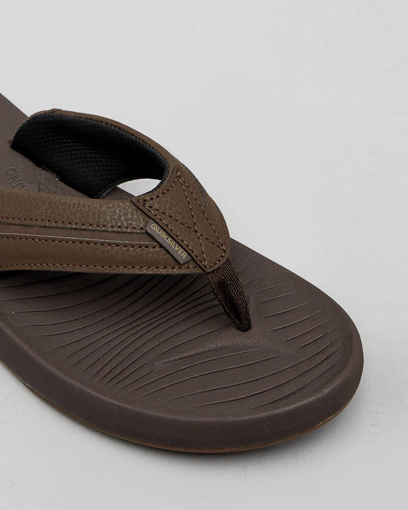 Quiksilver Travel Oasis Thongs for Mens