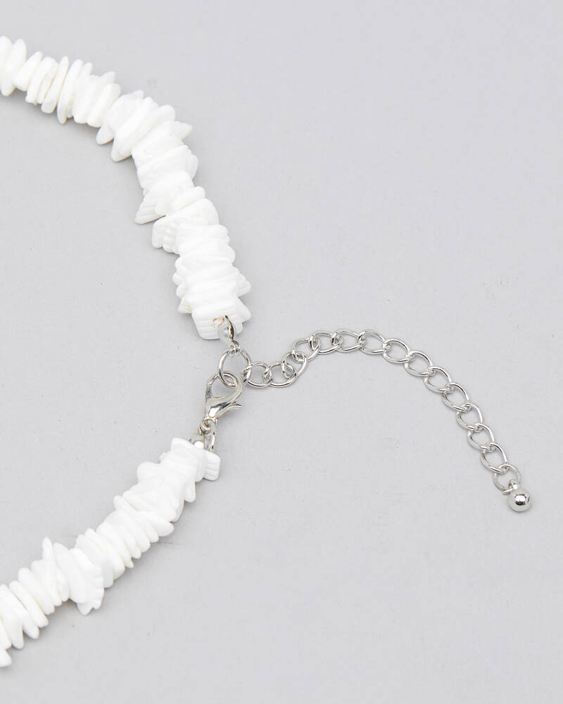 Karyn In LA Puka Shell Necklace for Womens