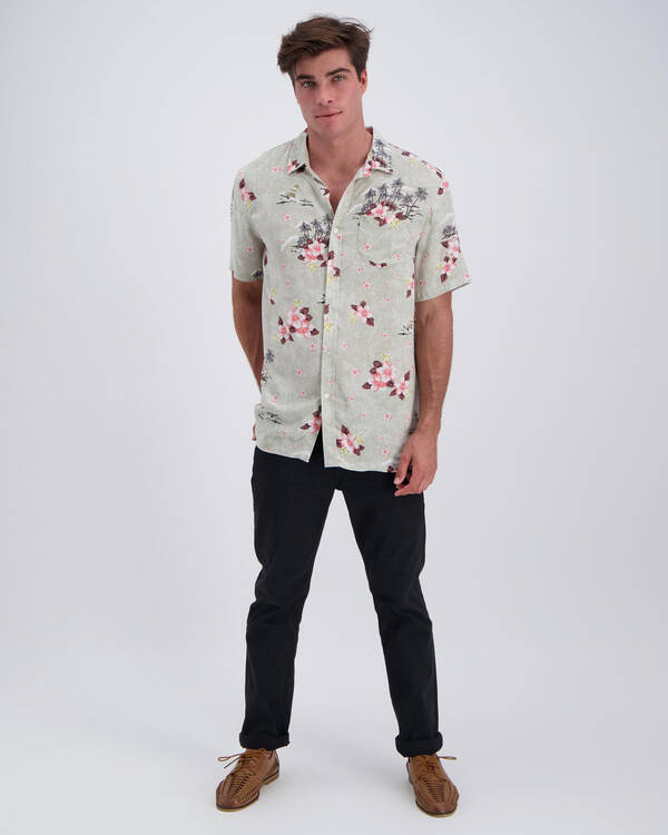Lucid Getaway Short Sleeve Shirt for Mens