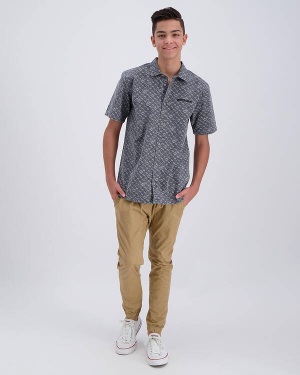 Quiksilver Boys' Original Printed Shirt for Mens