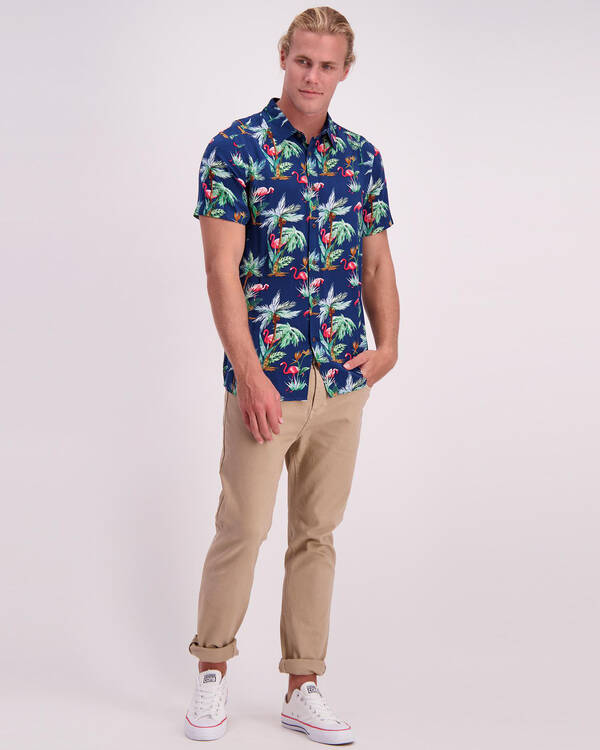 Lucid Miami Short Sleeve Shirt for Mens