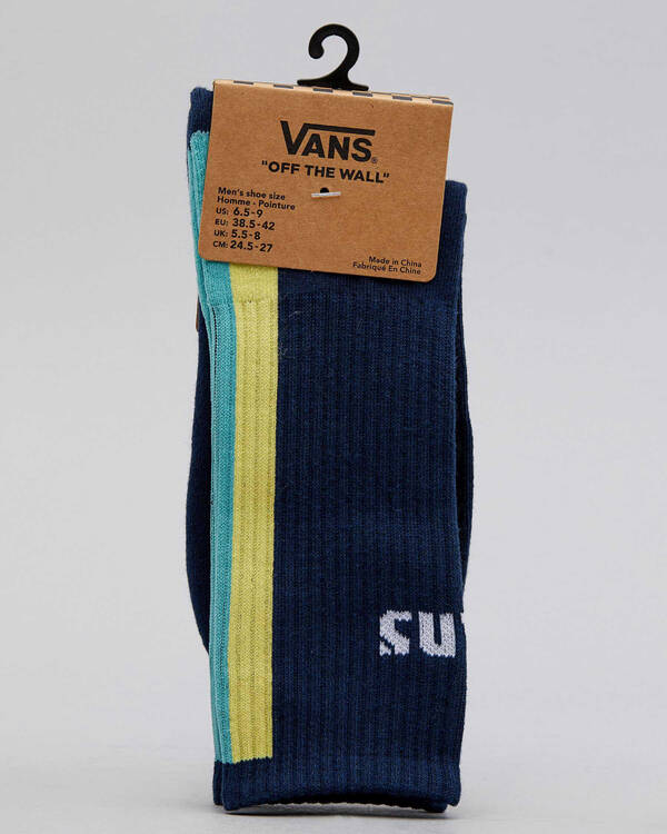 Vans Stripe Crew Socks for Mens