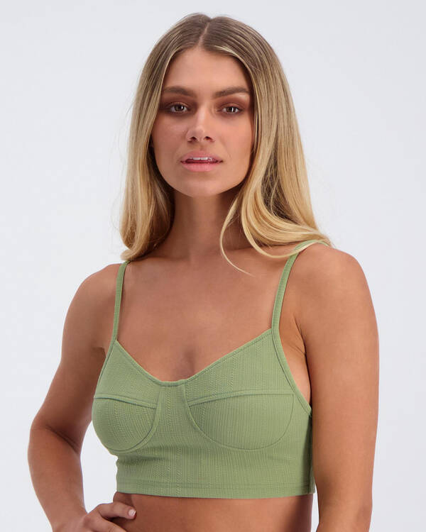 Ava And Ever Shadow Crop Top for Womens