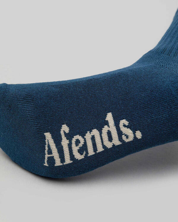 Afends Flame Sock Two Pack for Mens