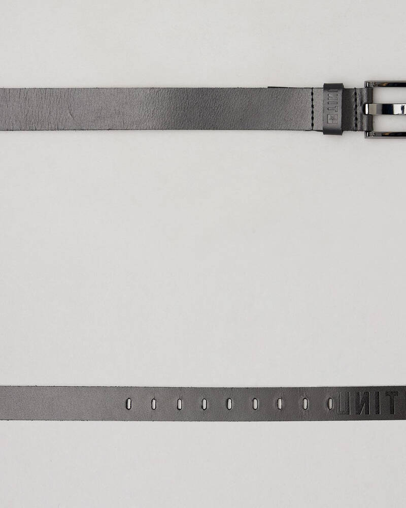 Unit Status Leather Belt for Mens