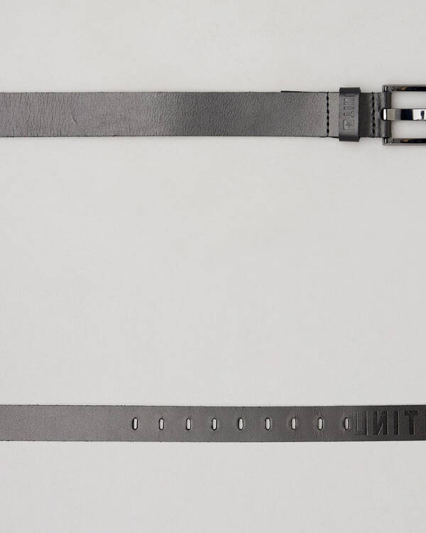 Unit Status Leather Belt for Mens