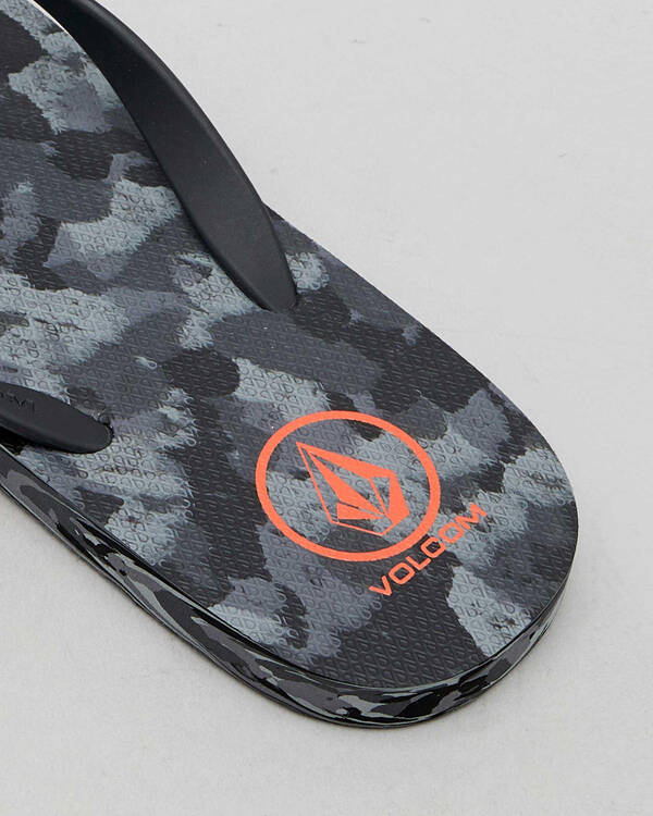 Volcom Rocker 2 Solid Thongs for Mens