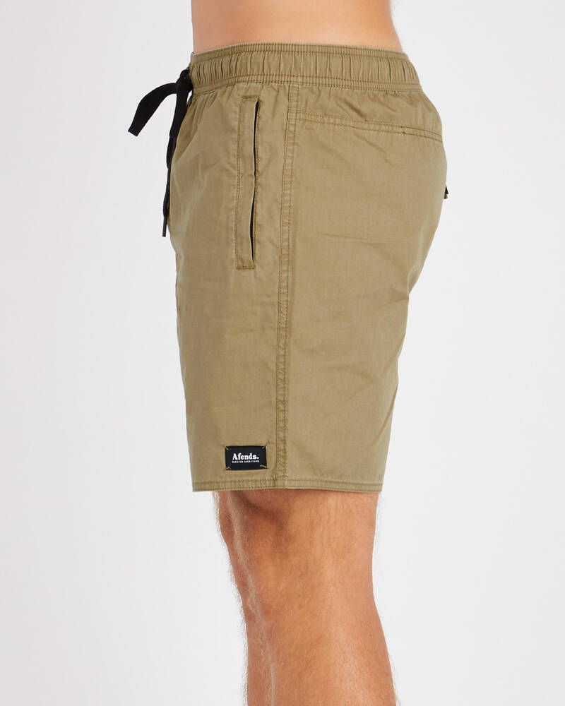 Afends Baywatch Basic Beach Short for Mens