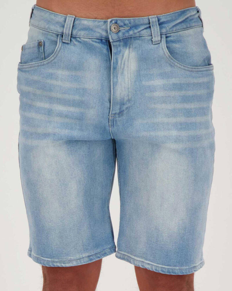 Jacks Char Denim Walk Shorts for Mens