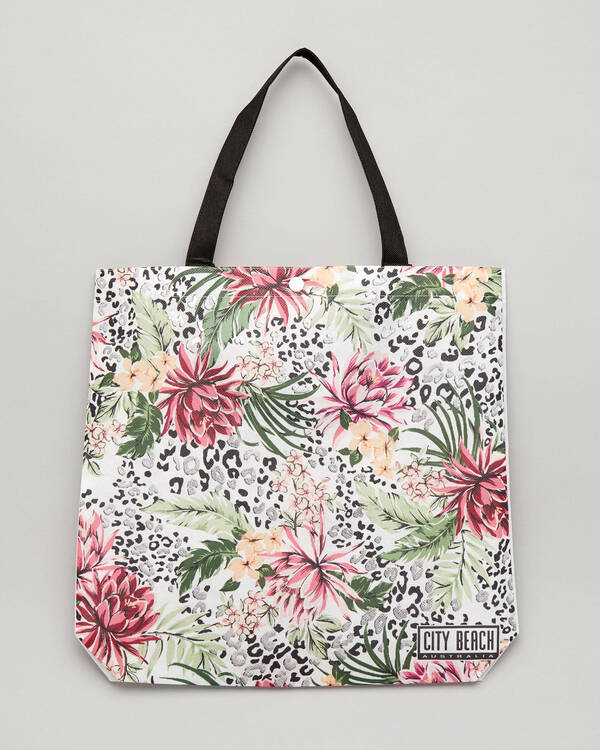 Mooloola Silver Jungle Eco Bag for Womens