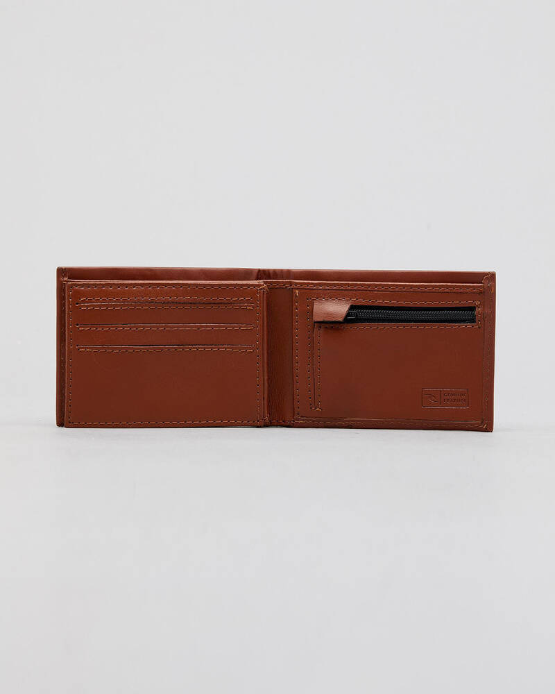 Rip Curl Beach Logo RFID Slim Wallet for Mens