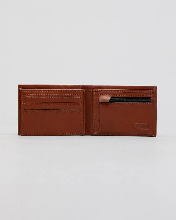 Rip Curl Beach Logo RFID Slim Wallet for Mens