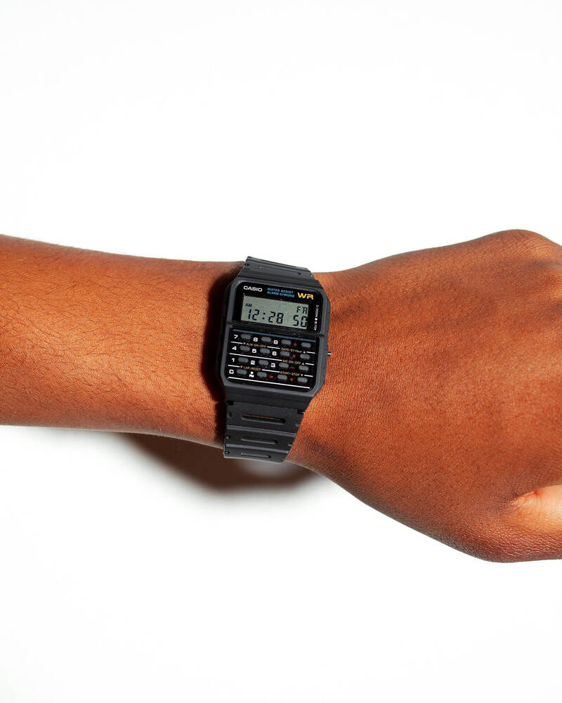 Casio CA53W-1 Calculator Watch for Mens