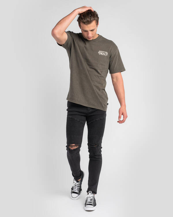Lucid Grid Jeans for Mens