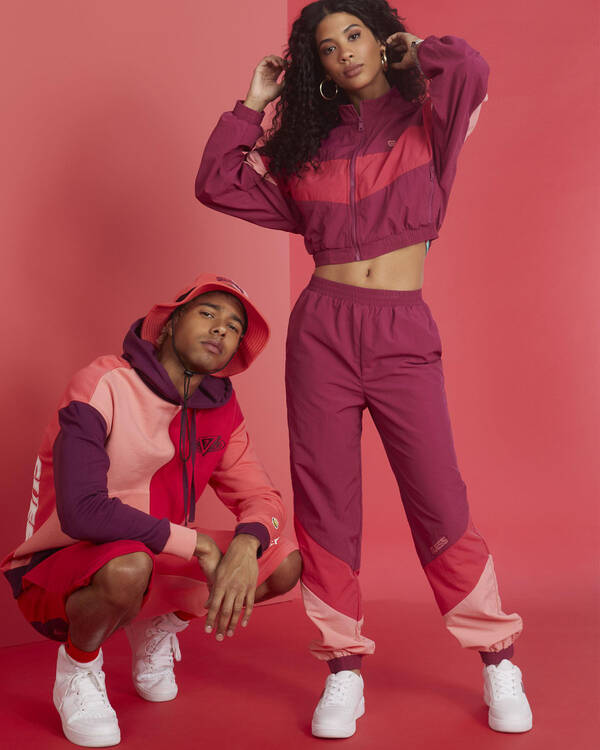 GUESS Jeans Balvin Colourful Track Pants for Womens