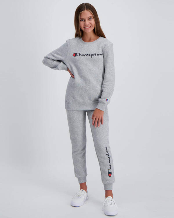 Champion Girls' Logo Track Pants for Womens