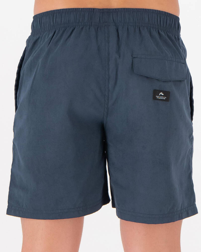 Rusty Dynamic Elastic Waist Shorts for Mens